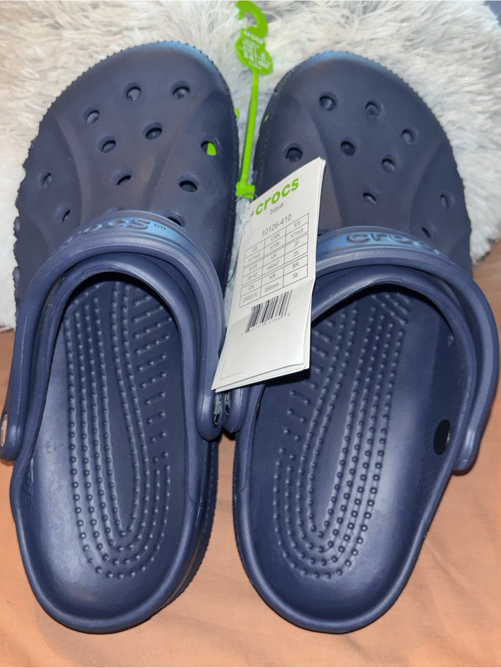 Crocs Adult Baya Clogs in Navy Blue